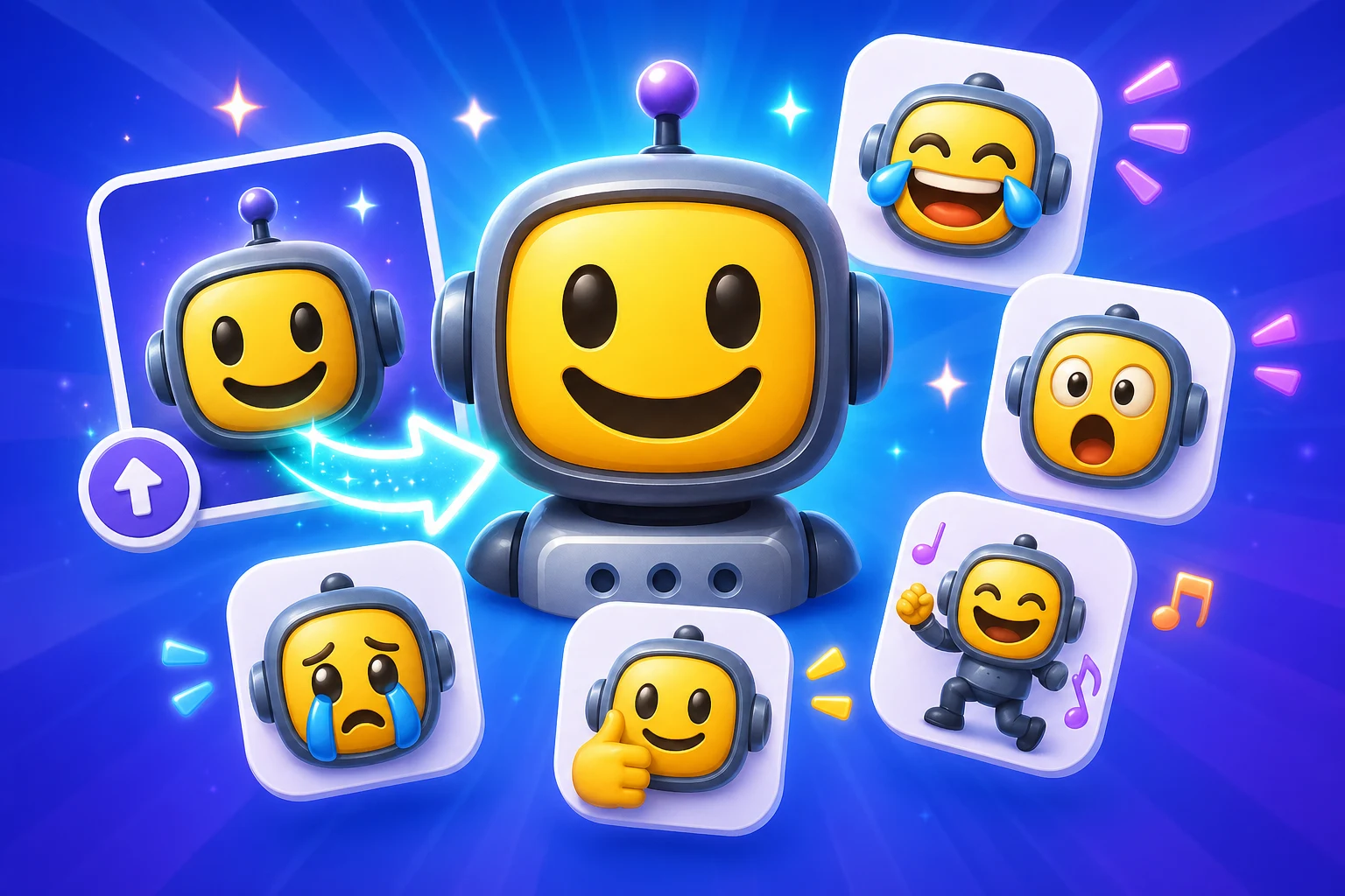 Discord emoji maker guide with animated chat reactions