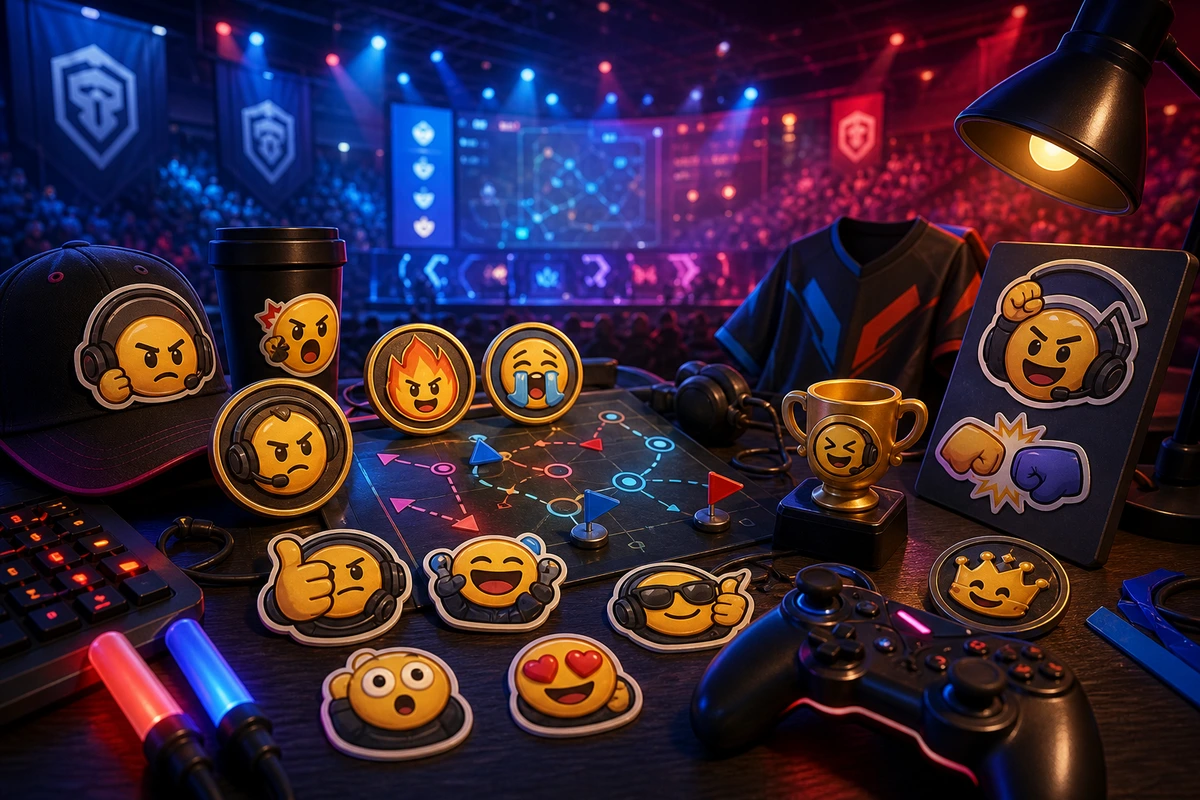 Esports Matchday Emoji Pack illustration
