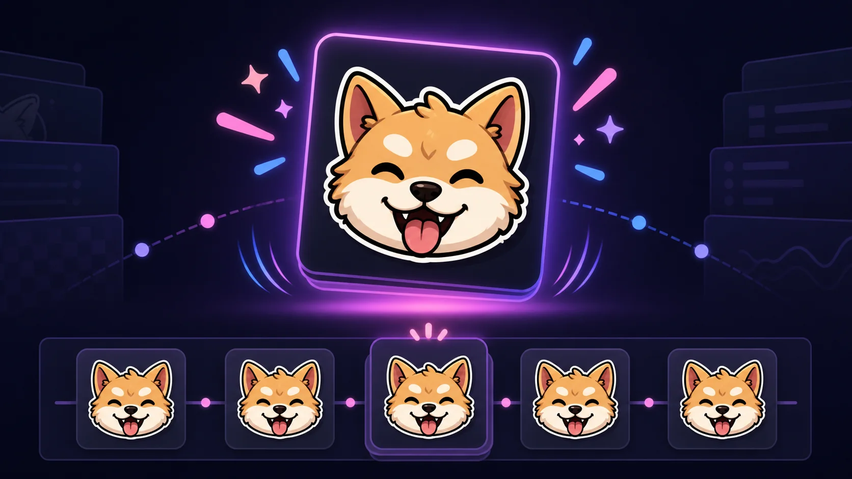 Original commissioned-style emote gaining a respectful bounce animation
