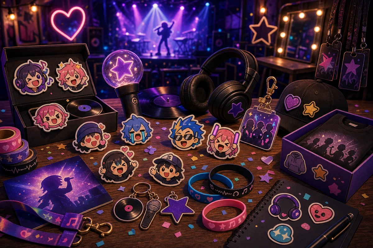 Music Artist and Fan Club Emoji Packs illustration