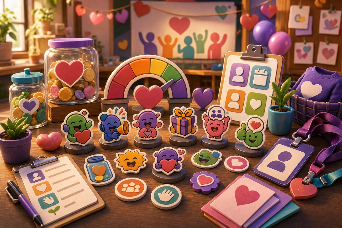 Nonprofit Fundraising Emoji Pack illustration